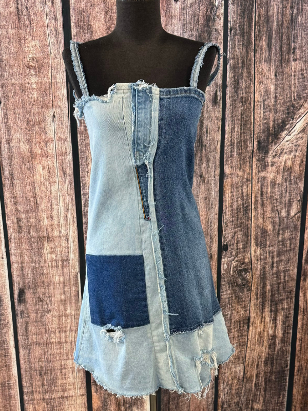 white christmas dresses Light Denim Dress by Marti Rae