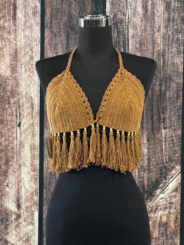 beaded bralet