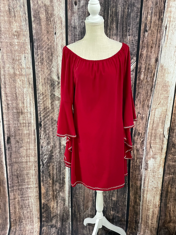 Adrianna Red Dress Rockwell Tharp – Denims & Diamonds Boutique