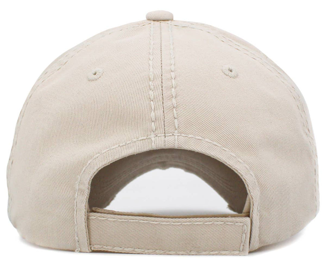 I'd Rather Be Riding Vintage Baseball Cap White