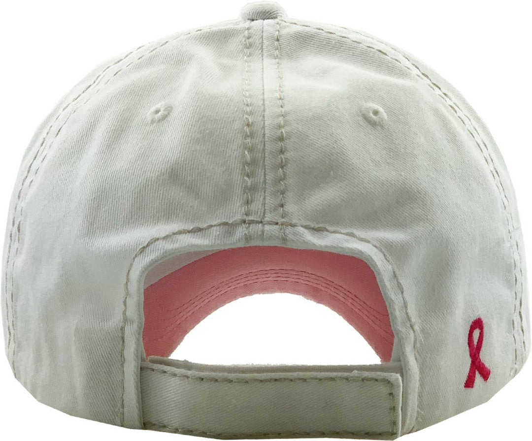 This Is My Fight Hat Pink Ribbon Baseball Cap Pink