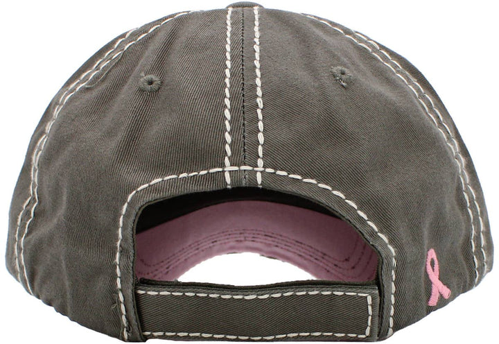 This Is My Fight Hat Pink Ribbon Baseball Cap Pink