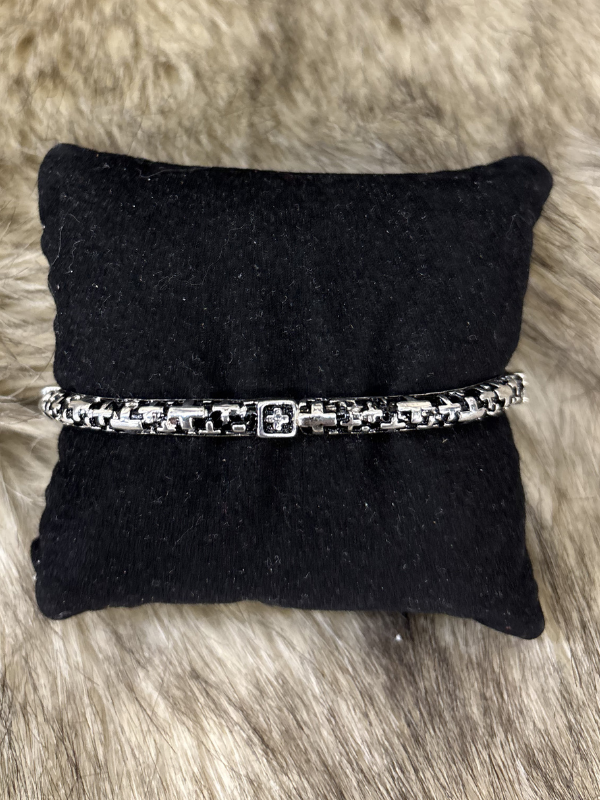 Cross Stretch Bracelet