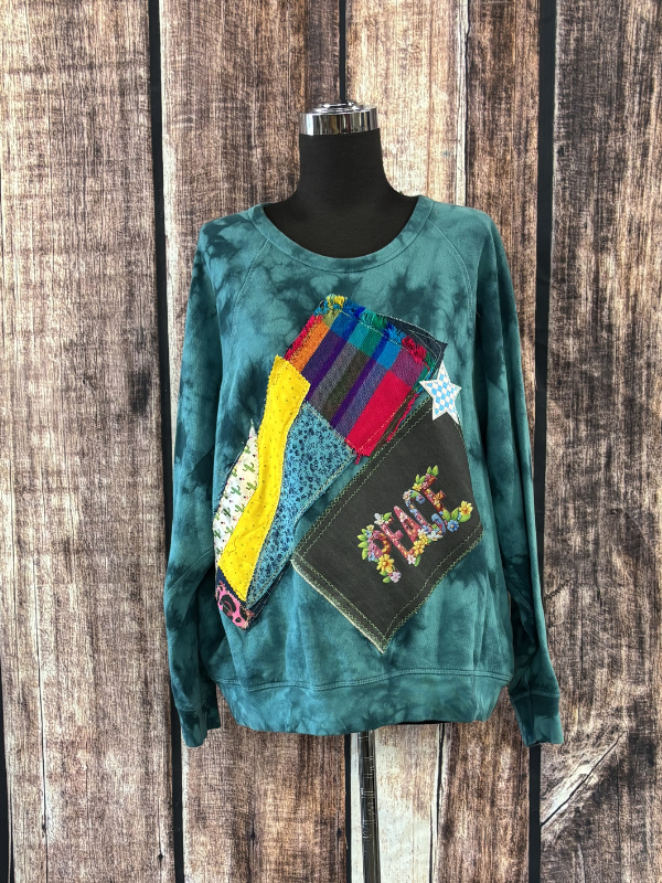 Sweatshirt Hippie By Marti Rae #268