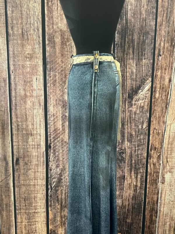 High Low Tie Skirt by INPG