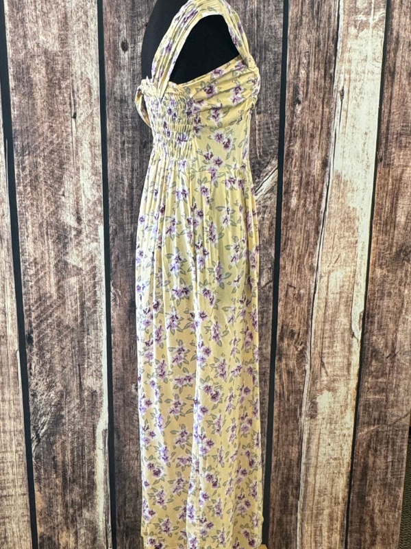 Cantaloupe Floral Dress by Tiare Hawaii