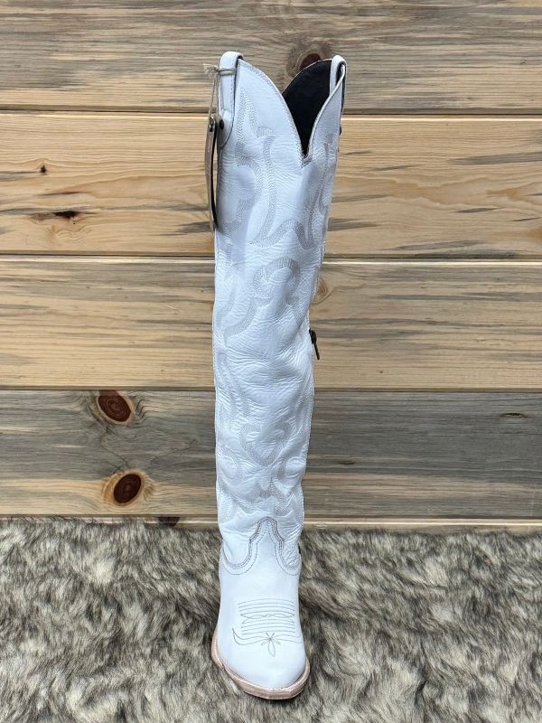 White Allyssa Liberty Black Boot