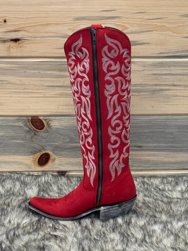 Red Allie Liberty Black Boot