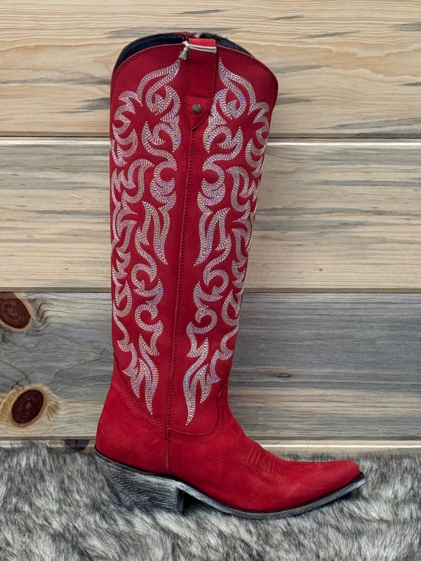 Red Allie Liberty Black Boot