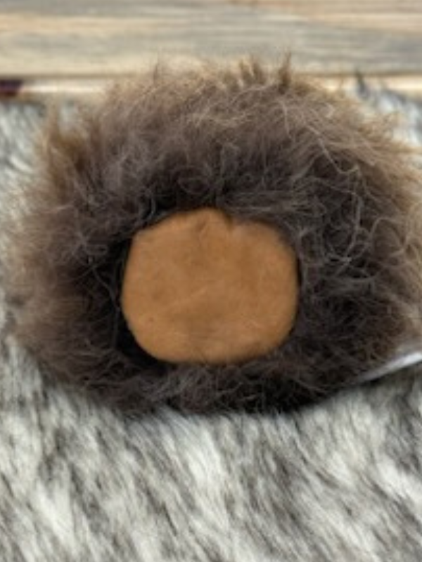 Buffalo Fur & Brown Bottom Drink Koozie