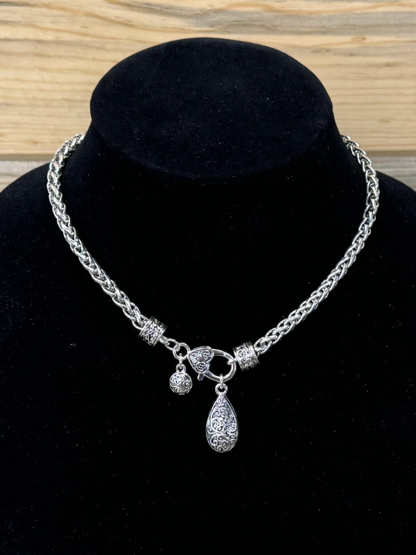 Silver Choker Necklace