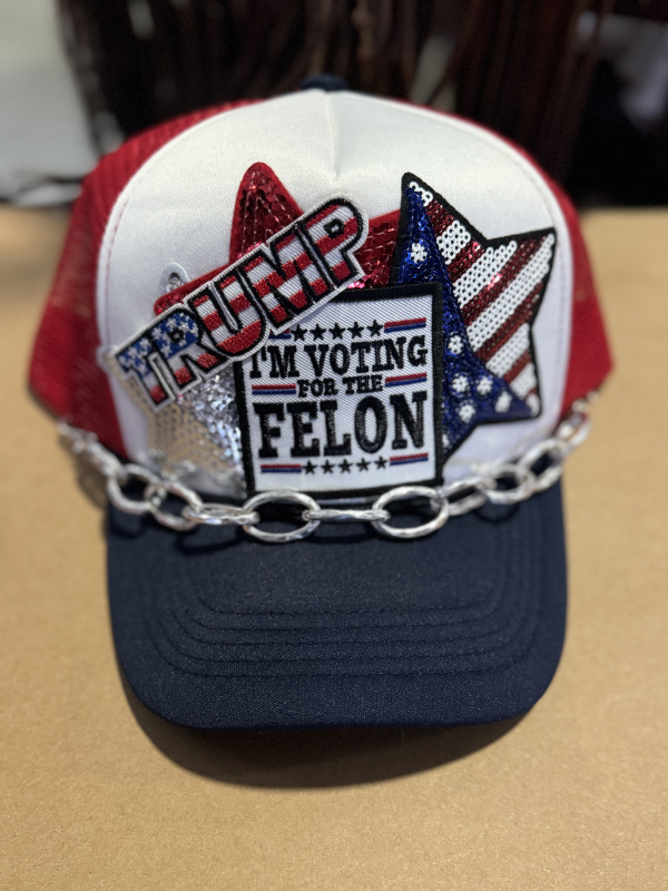 I'm Voting For The Felon Snapback Baseball Cap