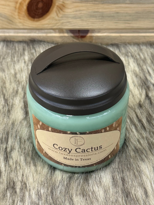 Cozy Cactus Candle By Texas Expressions
