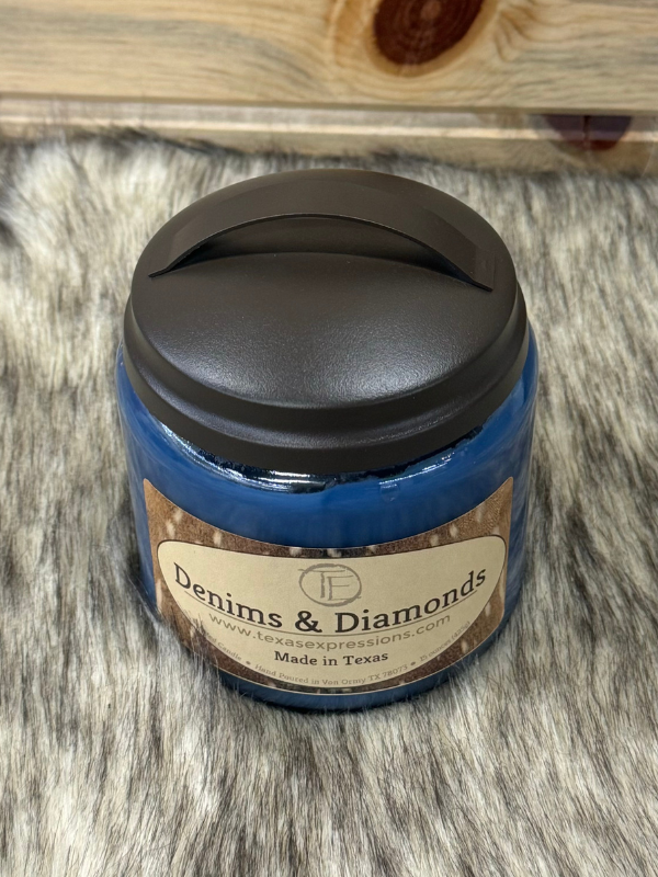 Denims & Diamonds Candle By Texas Expressions