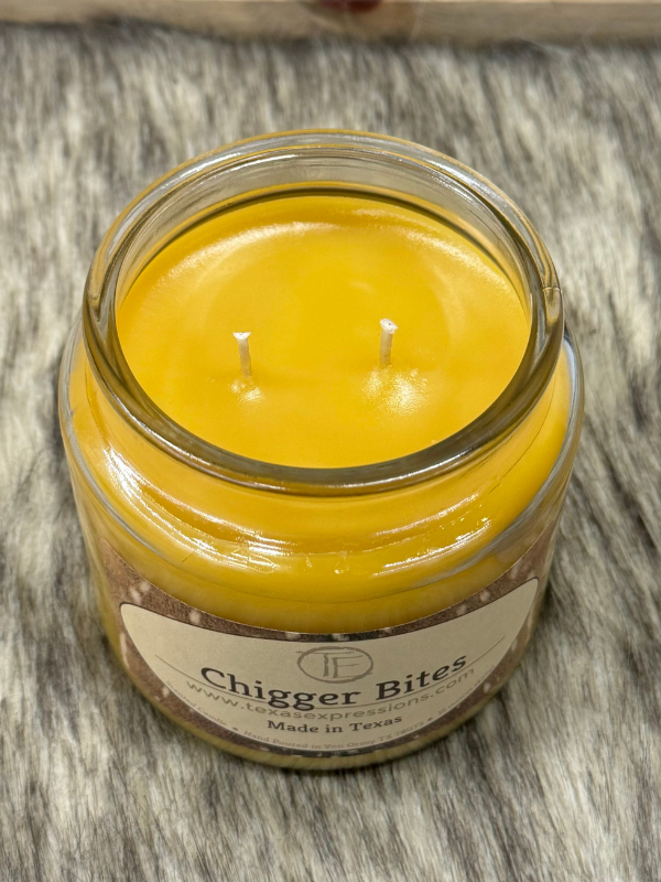 Chigger Bites Candle By Texas Expressions