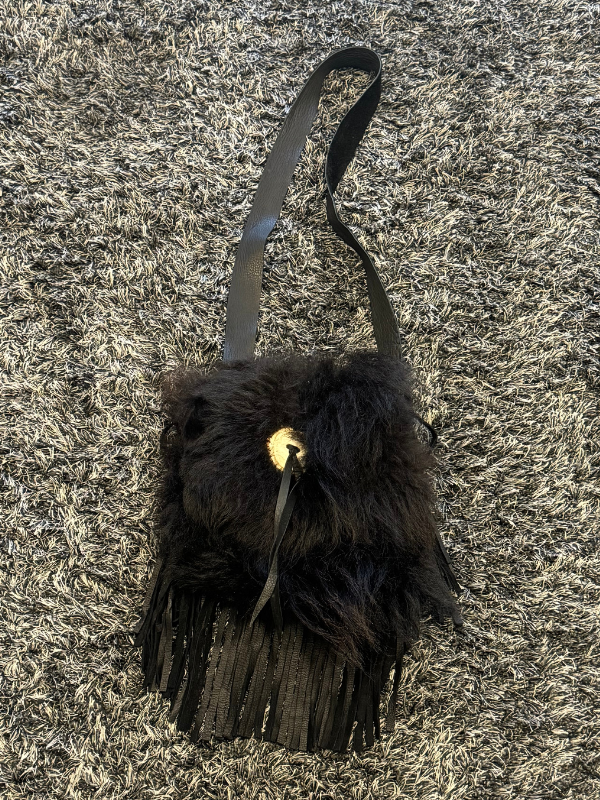 Fred Flintstone Fur Purse