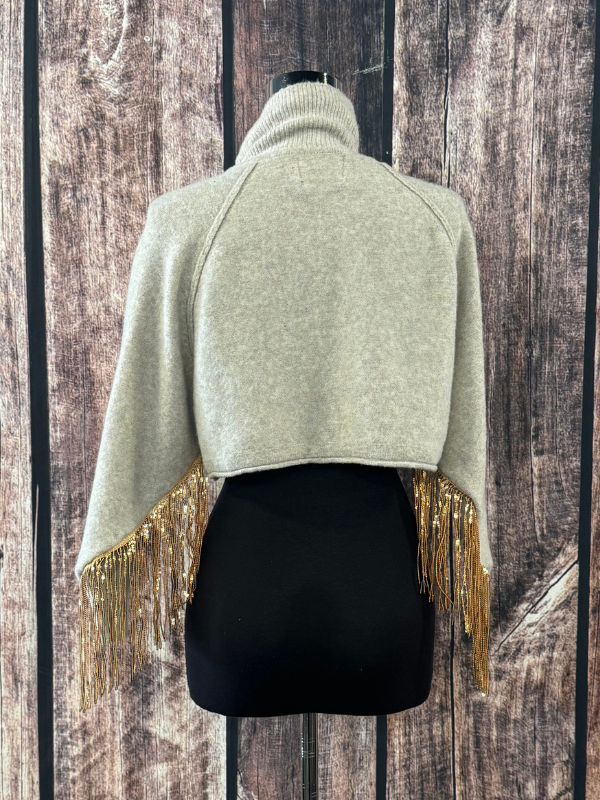 Gold Thunderbird Cut Off Sweater