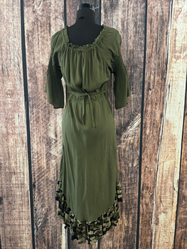 Green Camo Dress By Marrika Nakk