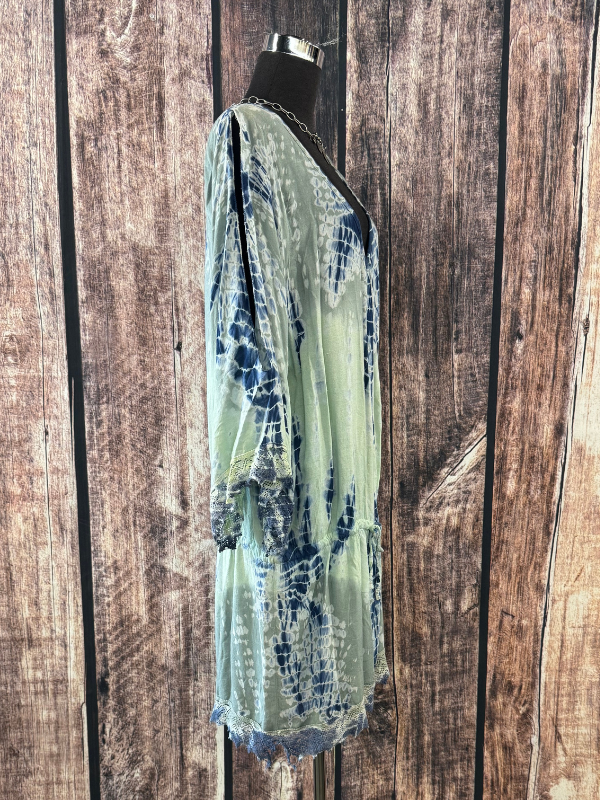 Green & Blue Tye Dye Dress Green & Blue Tye Dye Dress