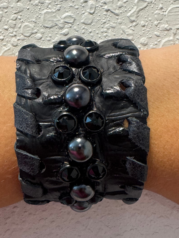 Black on Black Bracelet by Kurtmen