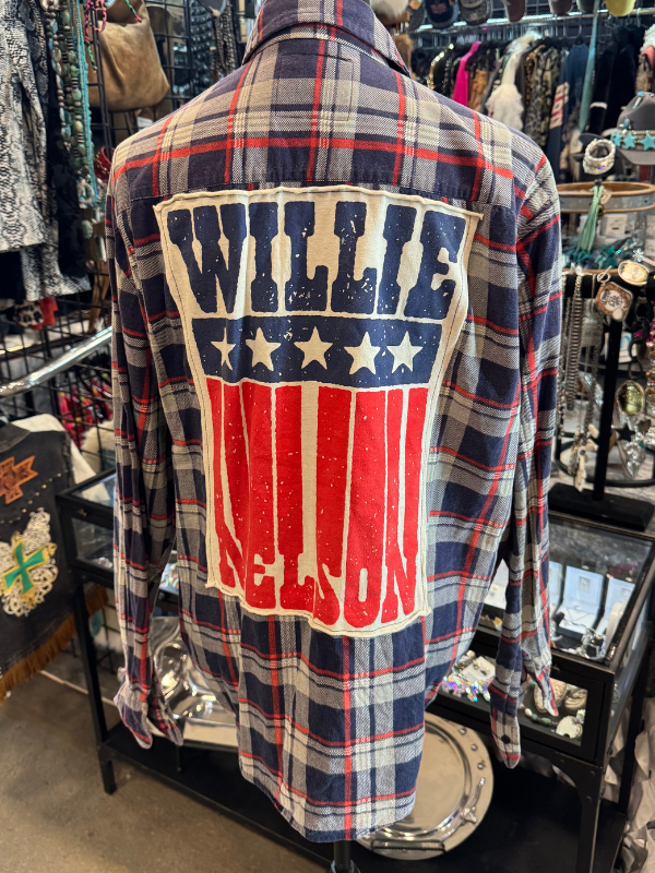 Willie Nelson Flannel