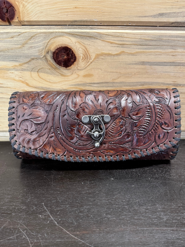 Brown Tooled Juan Antonio Purse