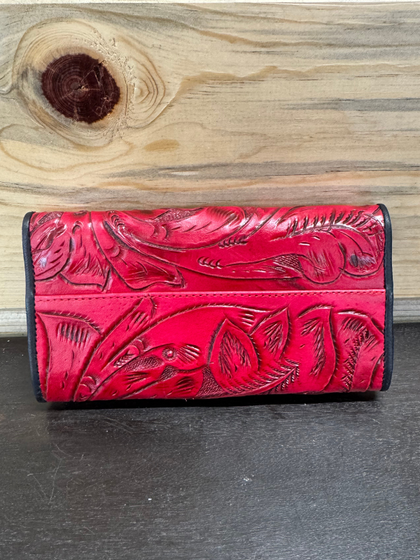 Red Tooled Juan Antonio Wallet