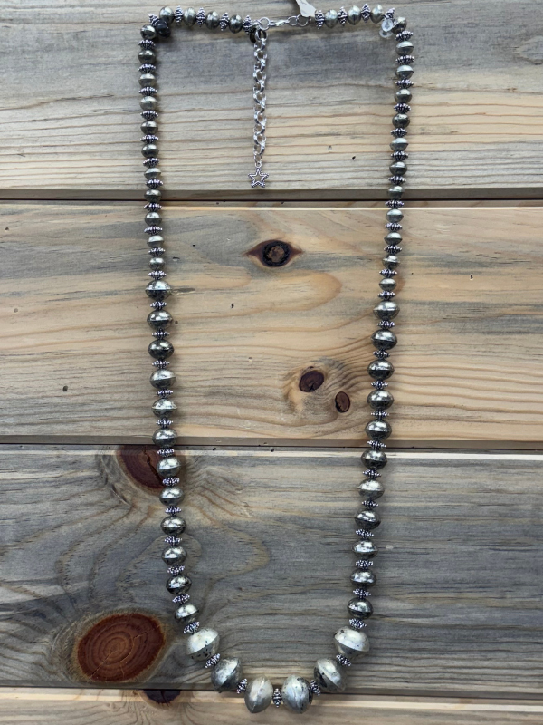 Long Various Pearls Necklace