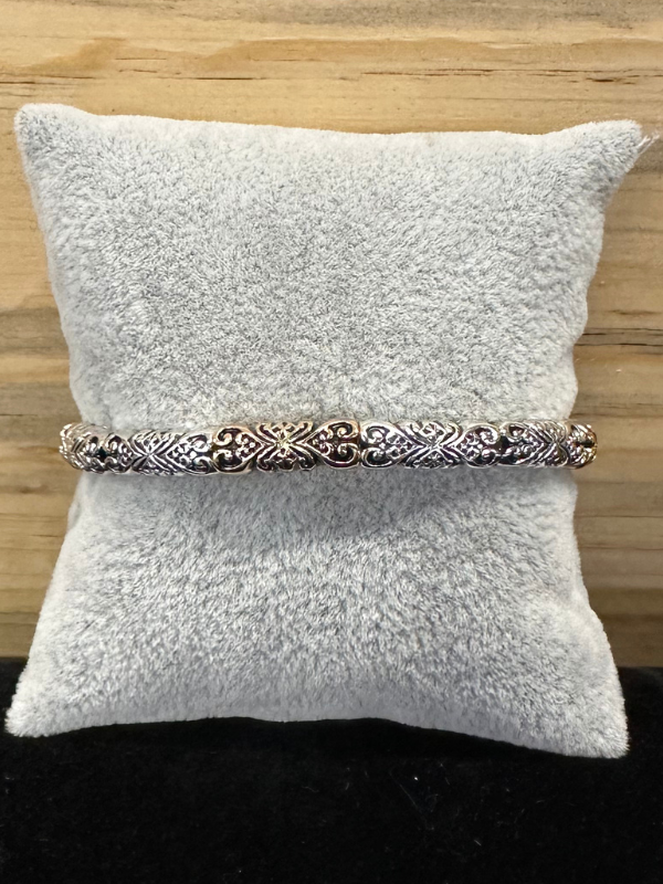 Silver Scrolls Bracelet