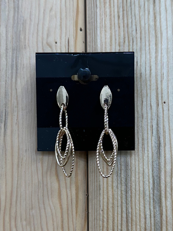 Gold Charm Earrings