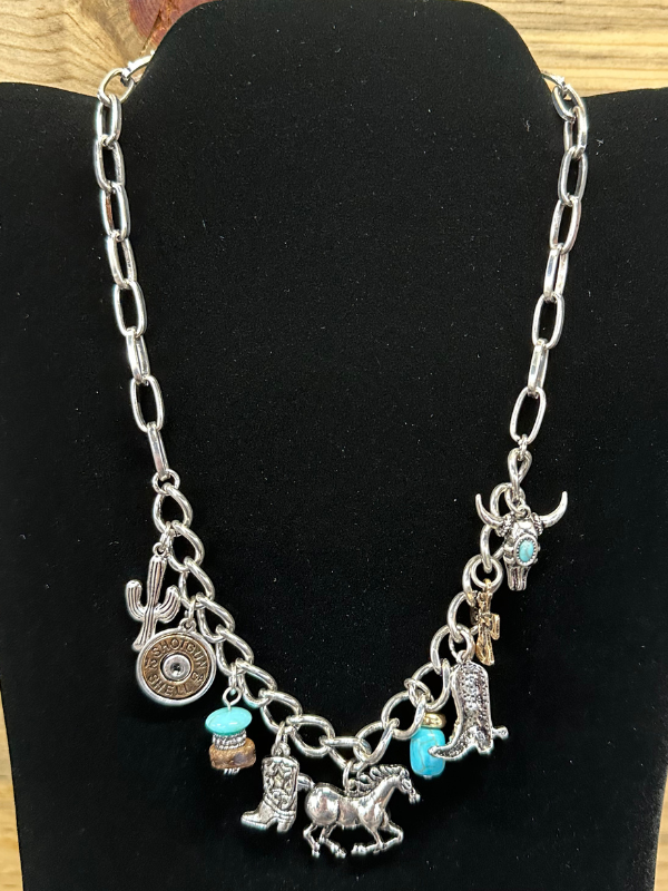 Western Charm Theme Necklace