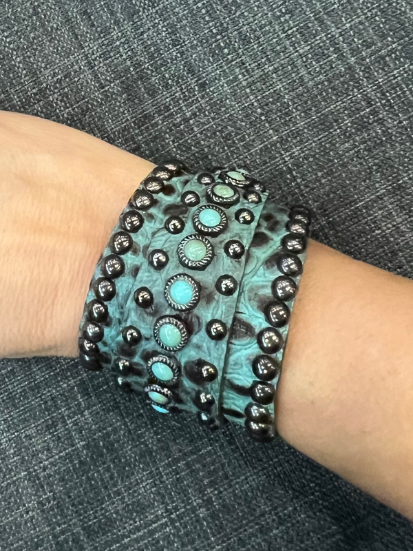 Turquoise Gunslinger Bracelet