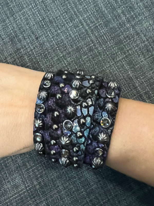 Black & Purple Gunslinger Bracelet