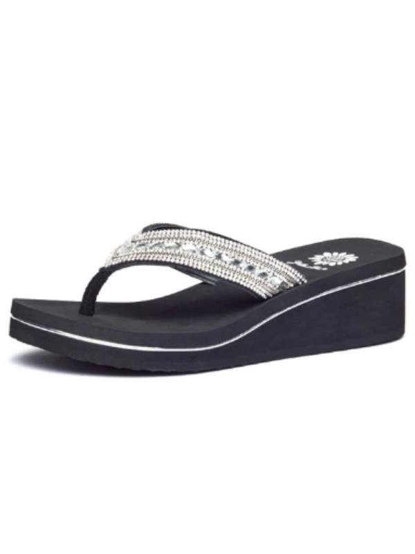 YellowBox Marcy Flip Flop Clear