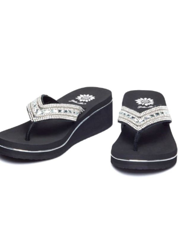 YellowBox Marcy Flip Flop Clear