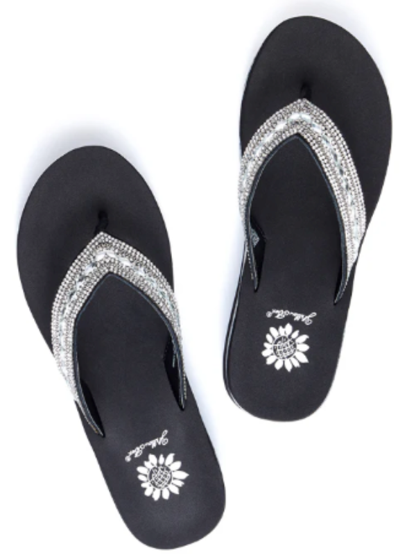 YellowBox Marcy Flip Flop Clear