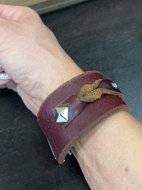 Brown Leather Bracelet