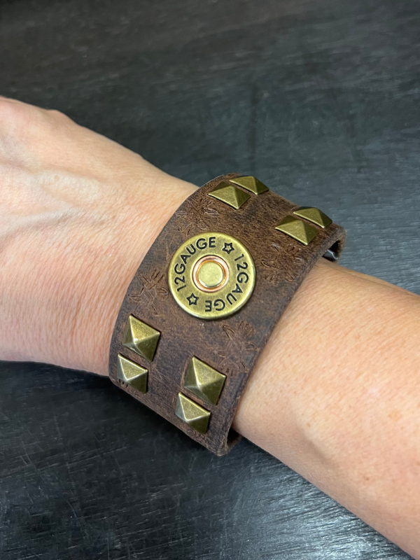 12 Gauge Brown Bracelet