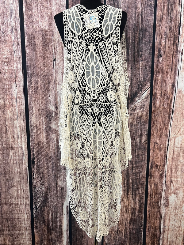 Tan Lace Duster