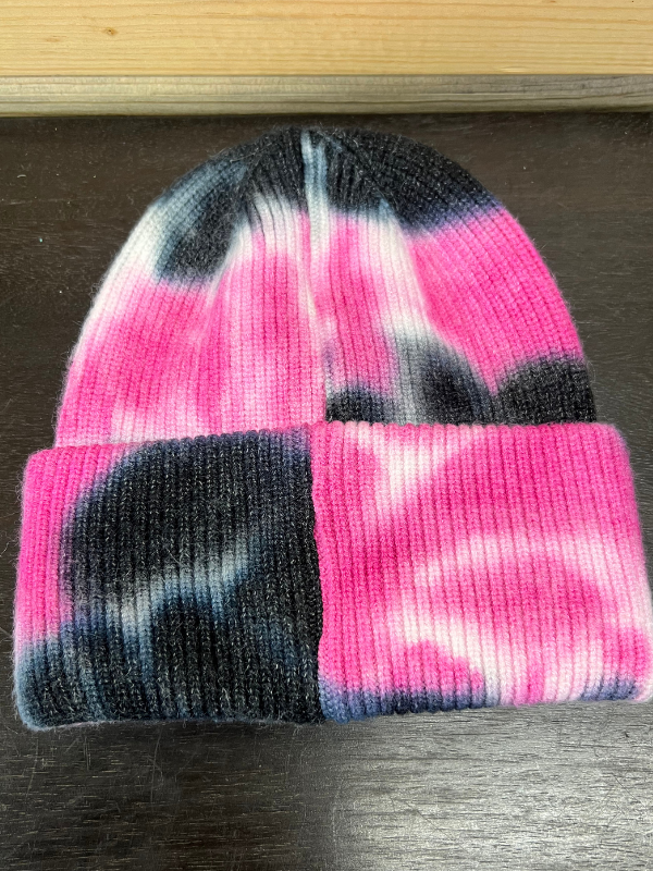 Pink Tye Dye Beanie Put It On My Husbands Tab By Rodeo Ready