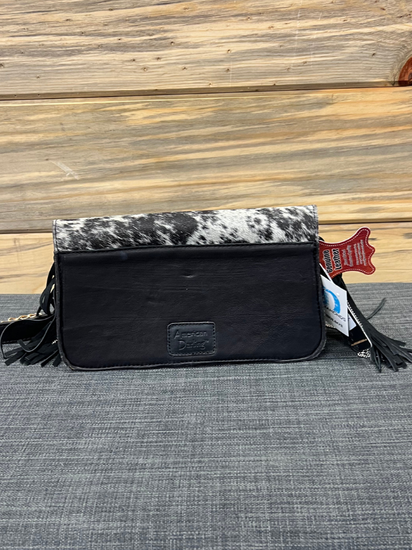 American Darling Black Cowhide Purse