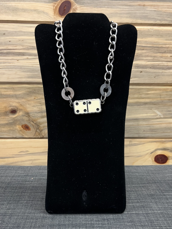 Dice Coca Cola Art By Amy Necklace