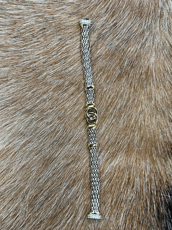 Coupled Circles Bracelet