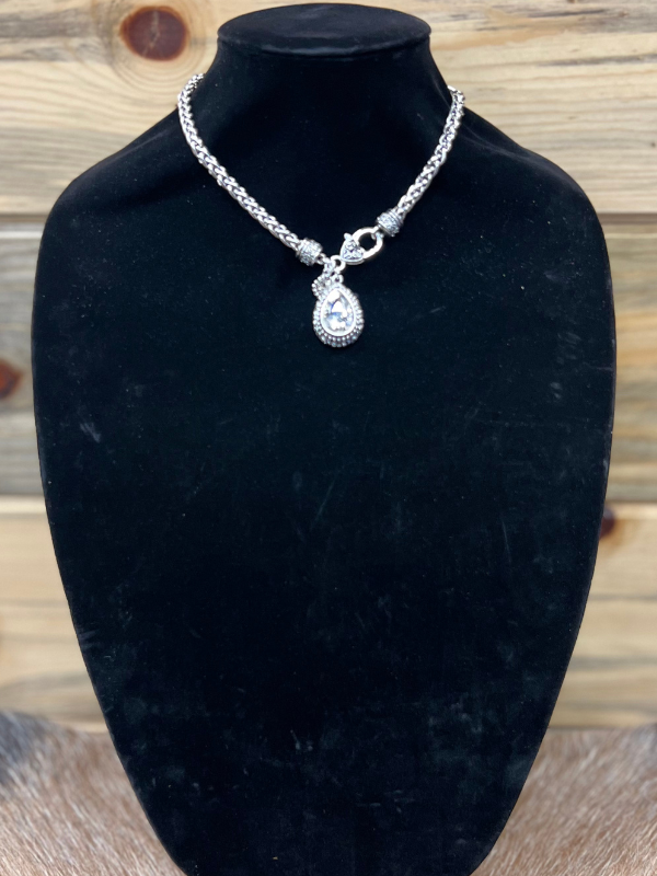 Large Teardrop Necklace