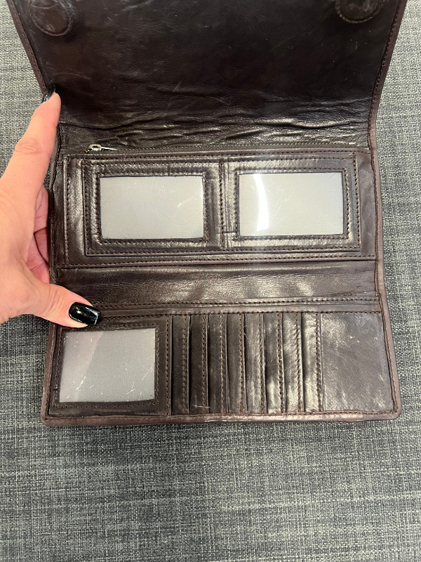 Saddle Tan Tooled Juan Antonio Wallet