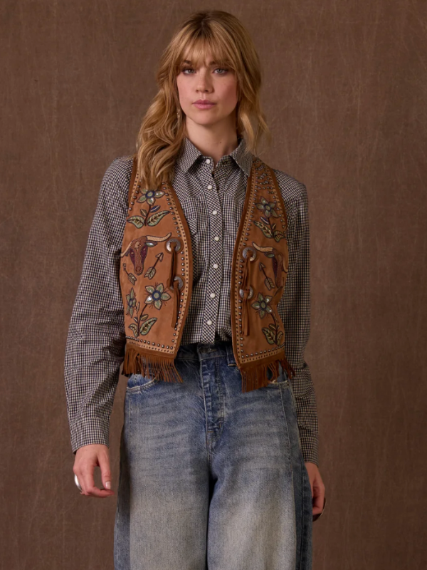 Days of the Longhorn Vest Double D Ranch