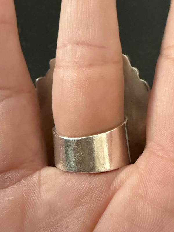 Large Authentic Turquoise Stone Ring