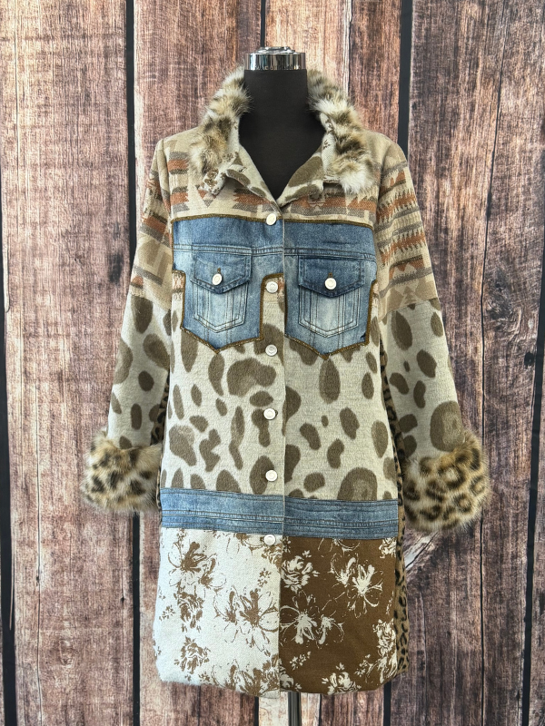 Adore Cheetah Long Jacket