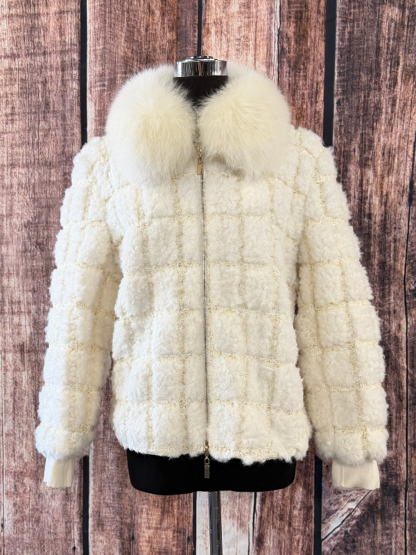 OO La La Faux Fur Jacket