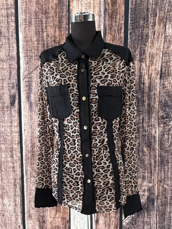 Adore Cheetah Print Top